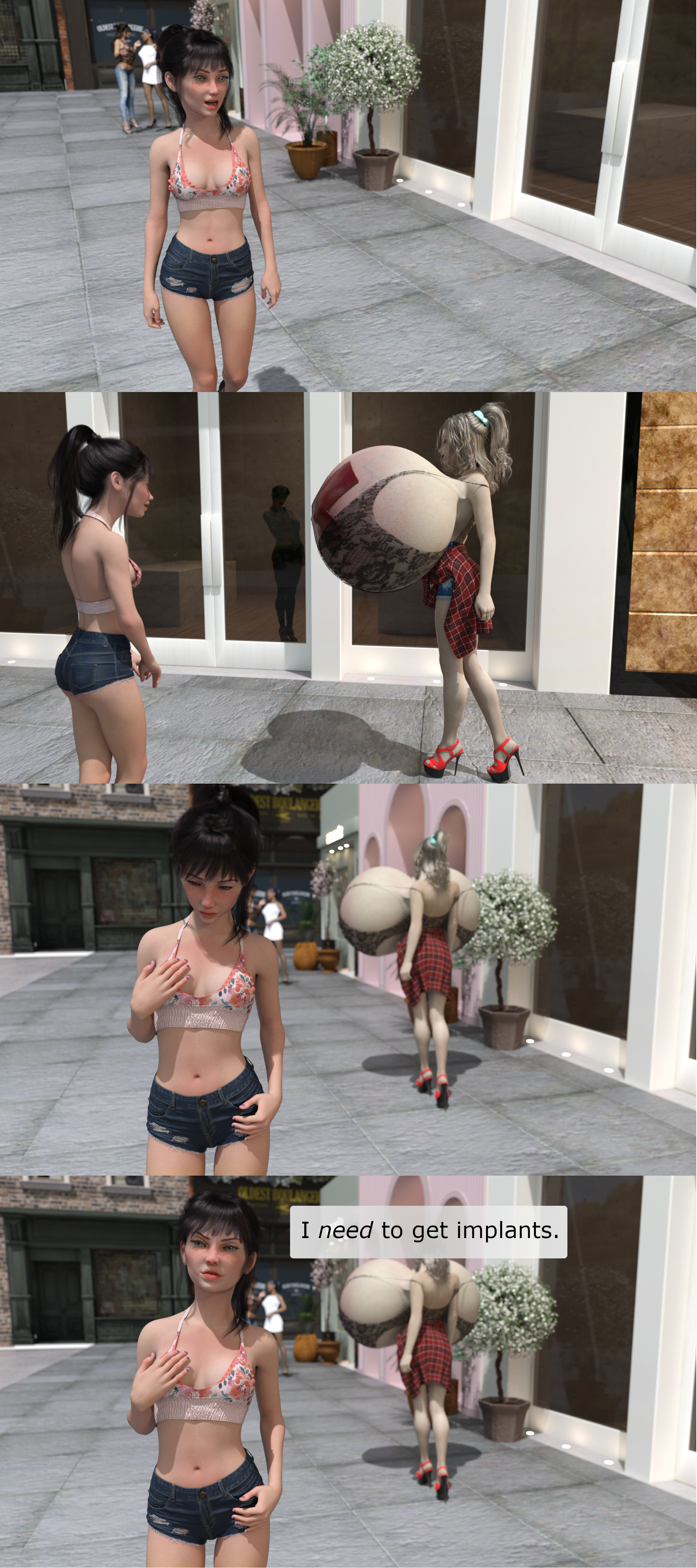 The start of Jess' greed